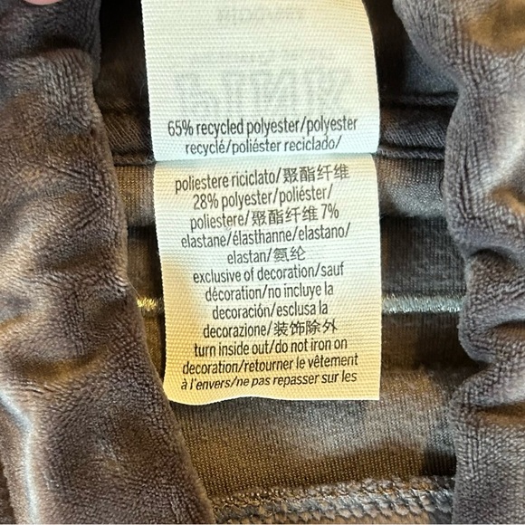 Victoria’s Secret PINK Varsity Velour Cowl Neck Relaxed Fit Tunic Top SZ Medium - Picture 8 of 9